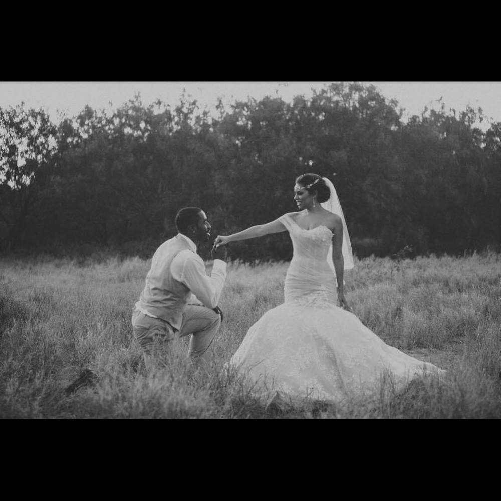 Ines Di Santo "Vichy" wedding dress - Picture 4 of 11